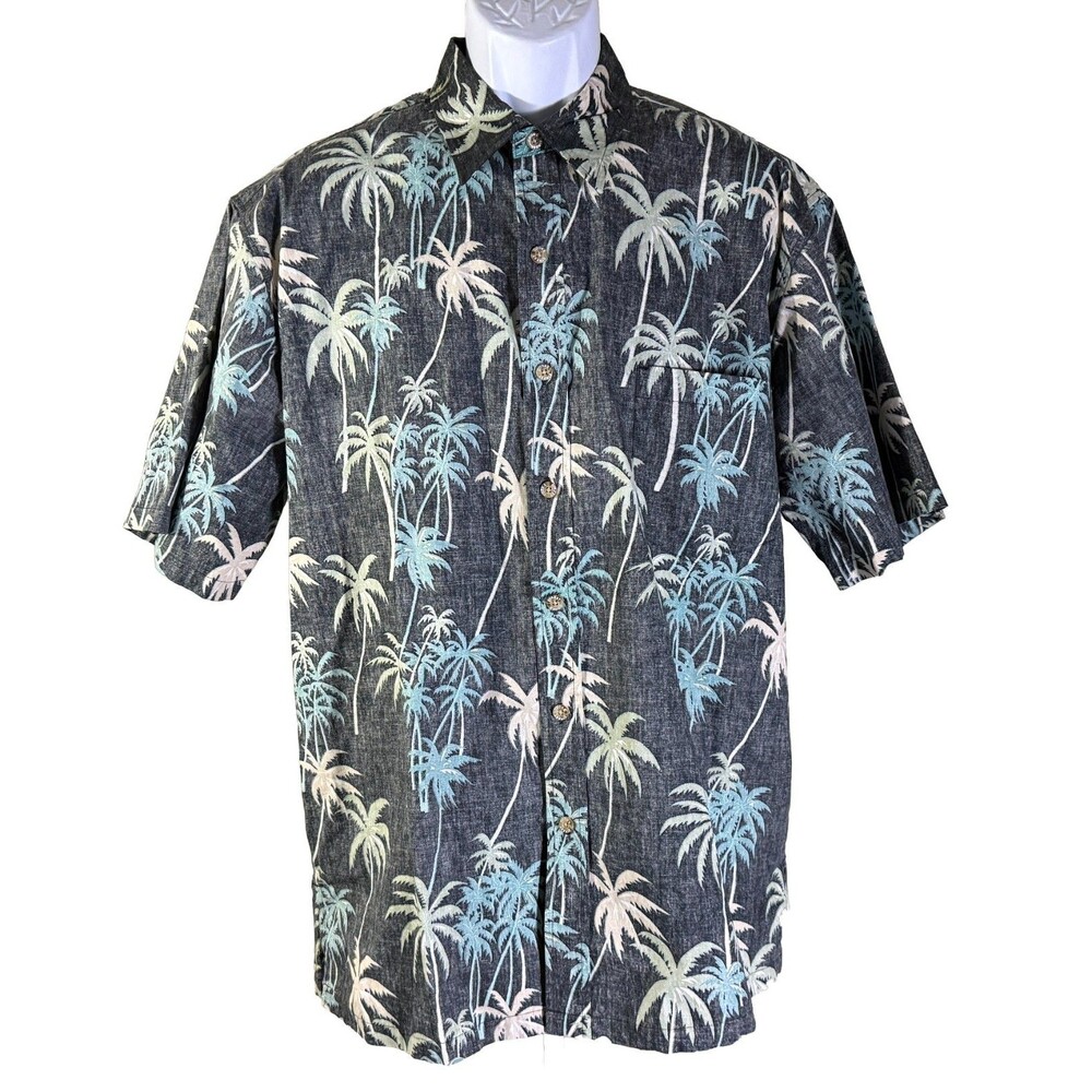 COOKE STREET Men's‎ Short Sleeve Button Down Inside Out Floral Shirt Large